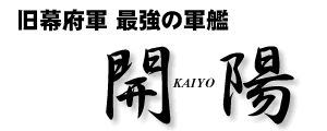 旧幕府軍開陽丸